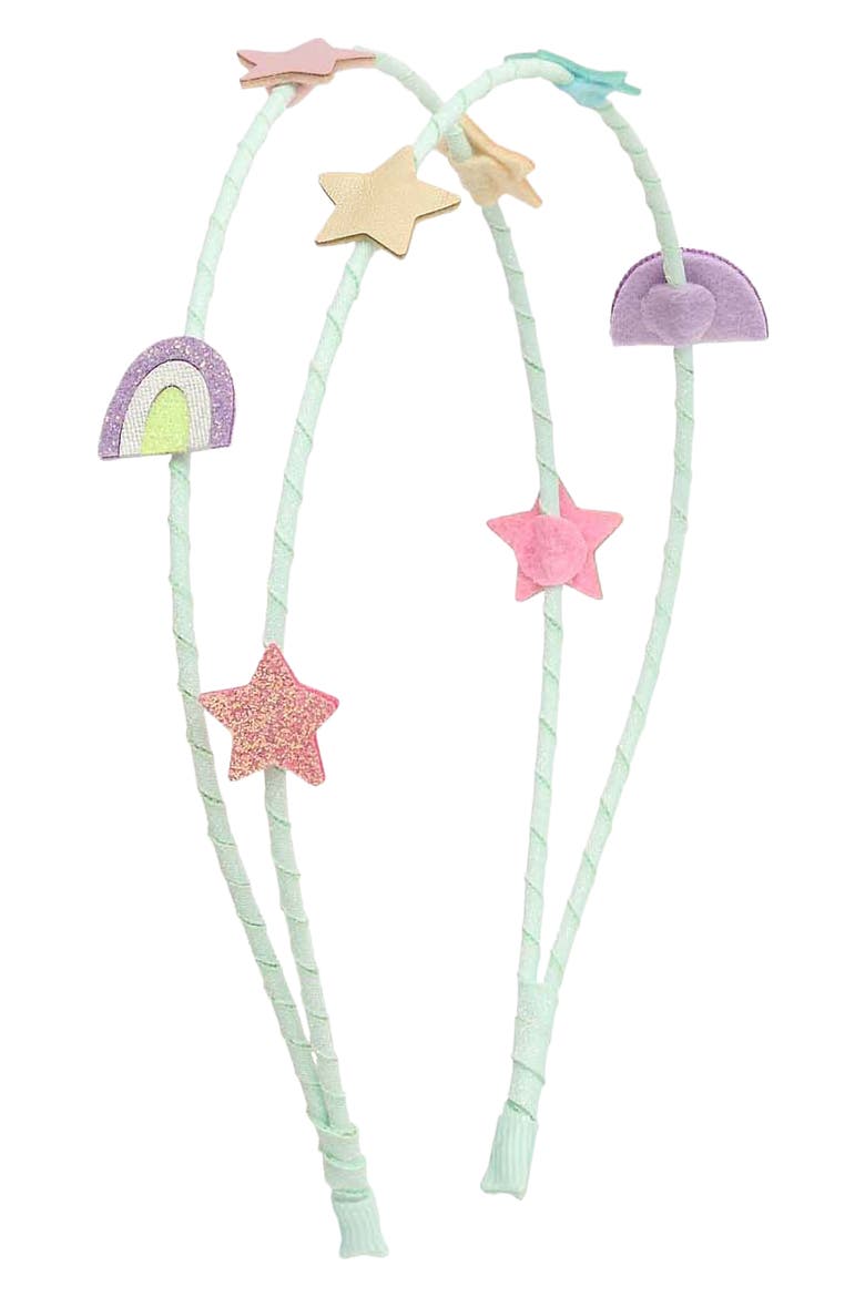 Kids' Alice Rainbow & Star Headband, Main, color, PINK