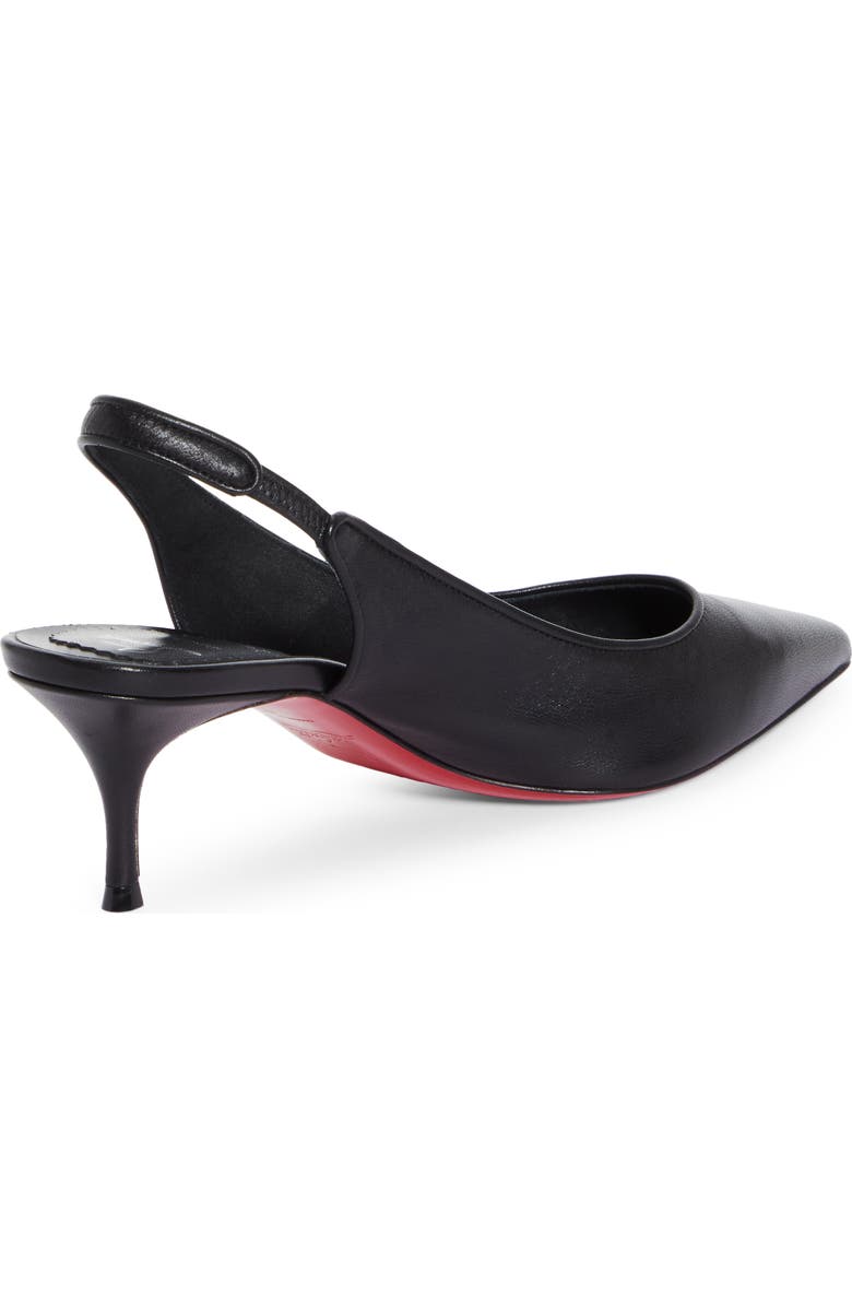 Christian Louboutin Sporty Kate Slingback Pump, Alternate, color, Black
