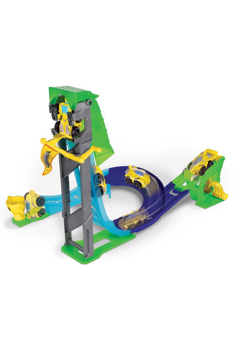 Supreme Machines High Speed Racerbot Vertical Launcher Track, Alternate, color, Green