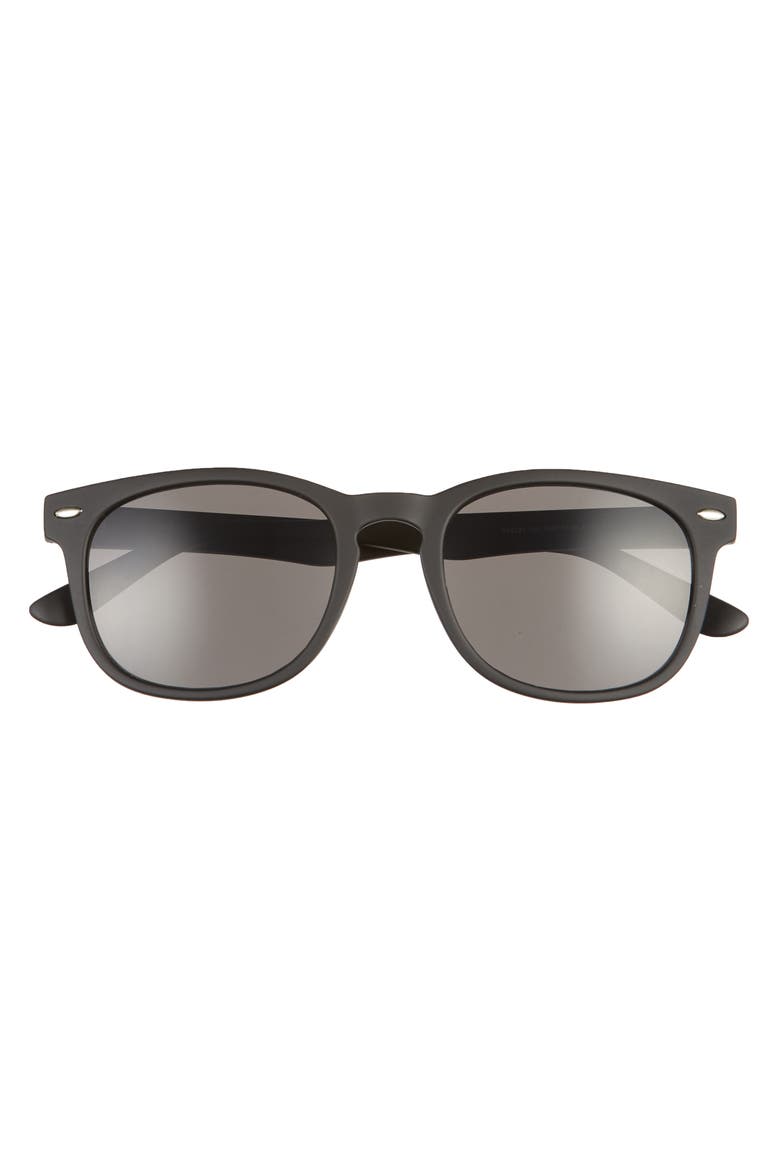 Austin 54mm Sunglasses, Alternate, color, MATTE BLACK/ GREY