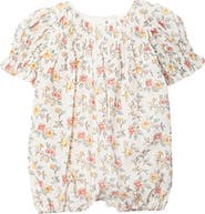 Mabel + Honey Audrey Flutter Sleeve Romper