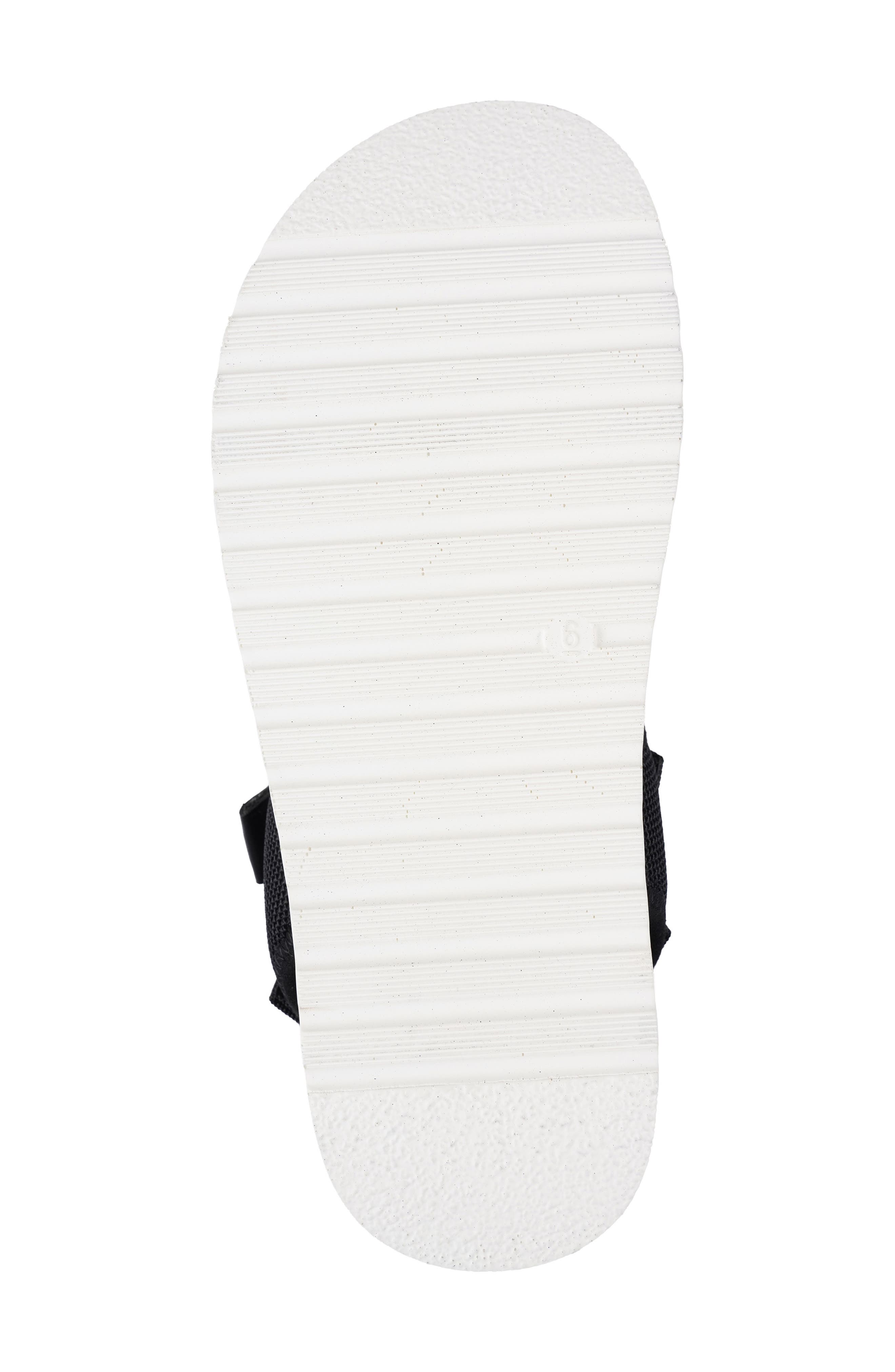 National Comfort Shadoww Platform Sandal, Alternate, color, Black Fabric