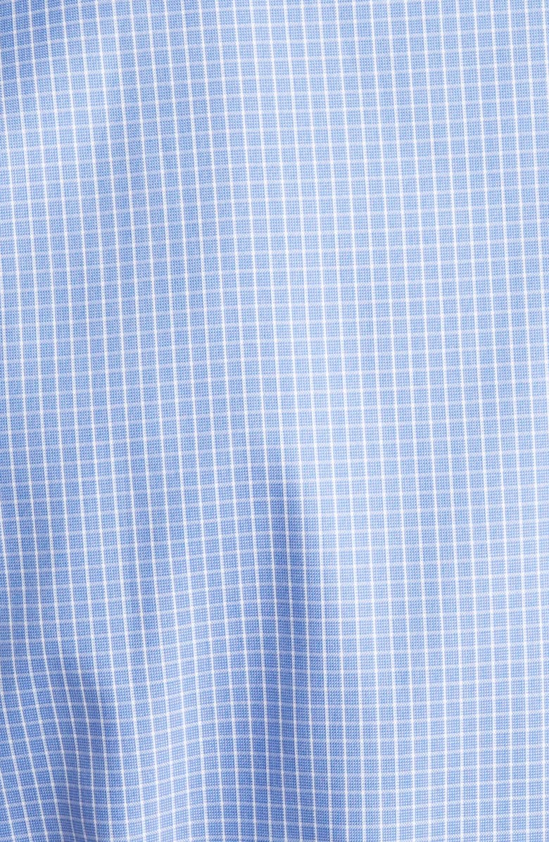 DANIEL HECHTER Trim Fit Small Windowpane Check Cotton Dress Shirt, Alternate, color,