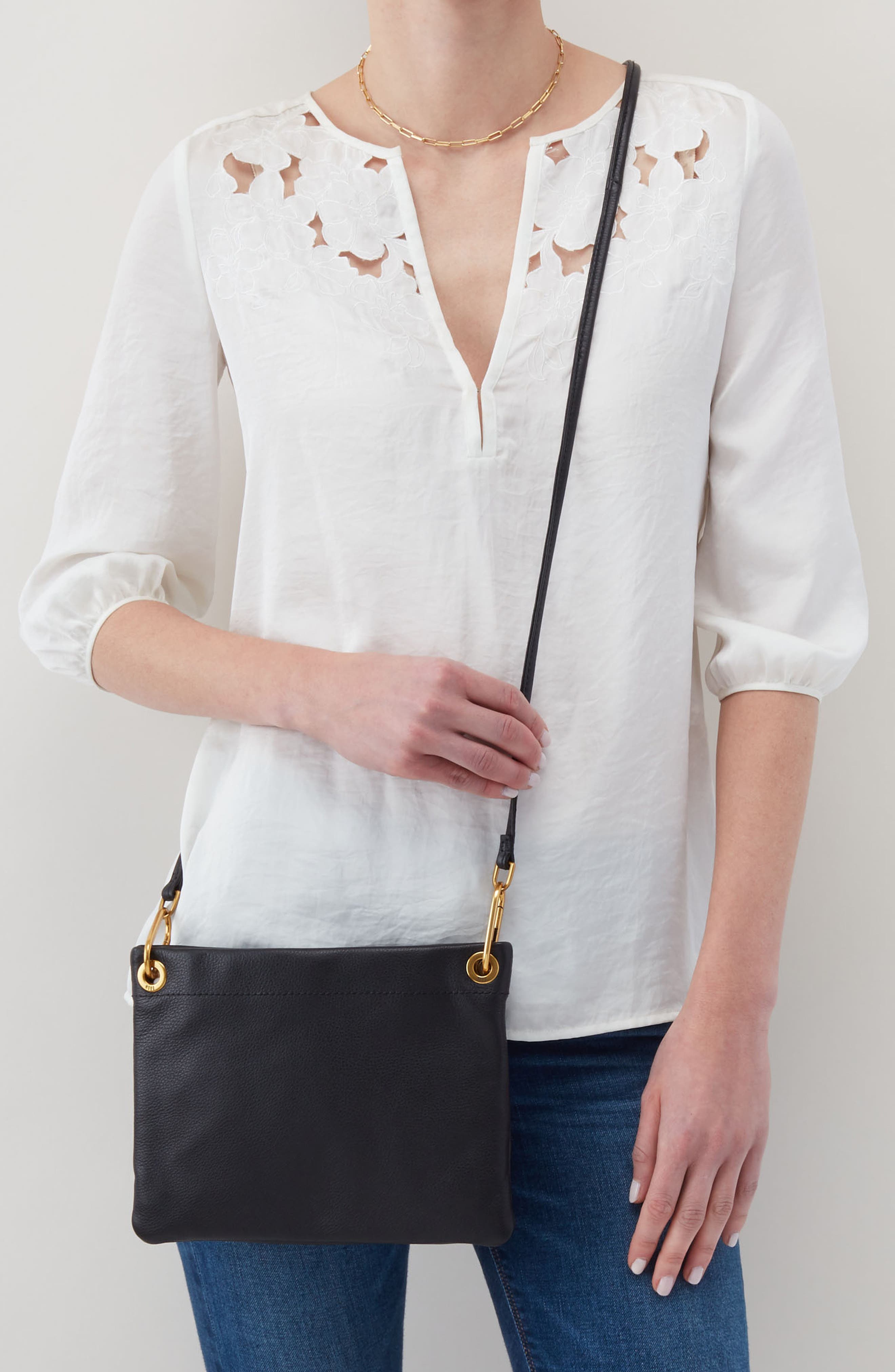 HOBO Every Convertible Leather Crossbody Bag, Alternate, color, 