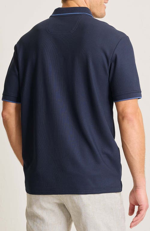 Tommy Bahama Emfielder Johnny Collar Islandzone® Polo In Blue