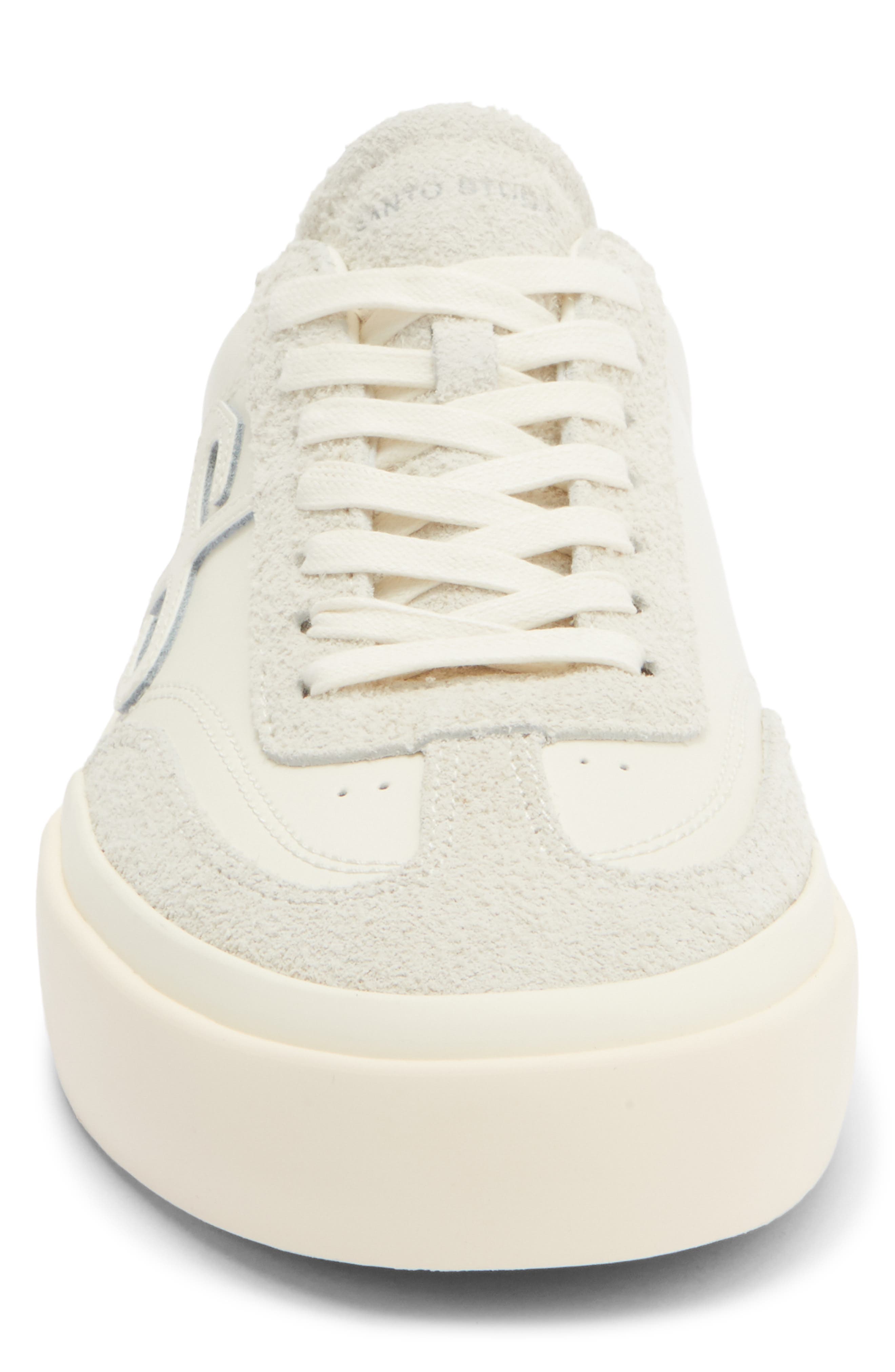 SANTO STUDIO The Trento "CJ Barham Edition" Low Top Sneaker, Alternate, color, Cream