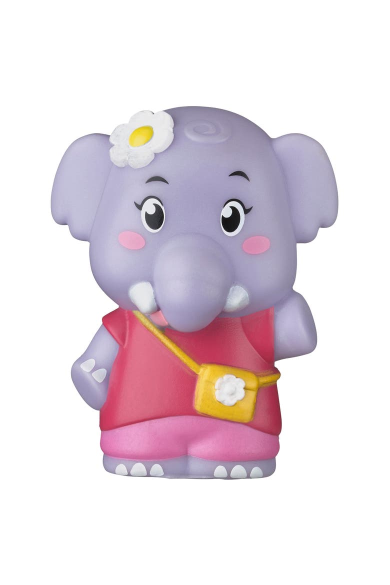 Elephant Family 4 Mini Figures, Jungle Playset, Kidstoddlers, Alternate, color, Multicolored