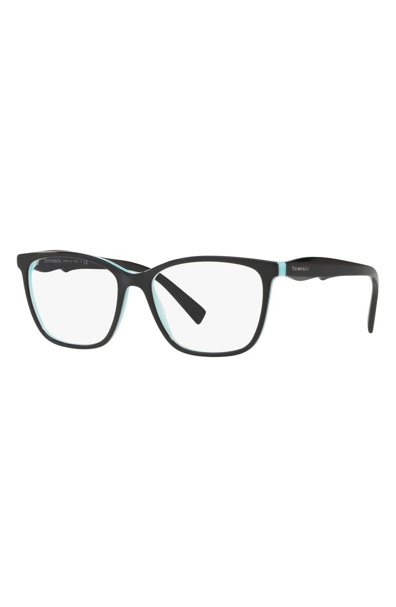 Tiffany & Co. 54mm Square Optical Glasses, Alternate, color, 