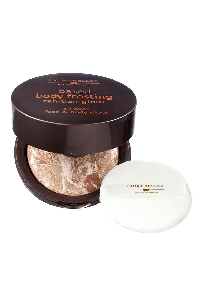 Baked Body Frosting - Tahitian Glow All Over Face & Body Glow, Main, color, TAHITIAN GLOW