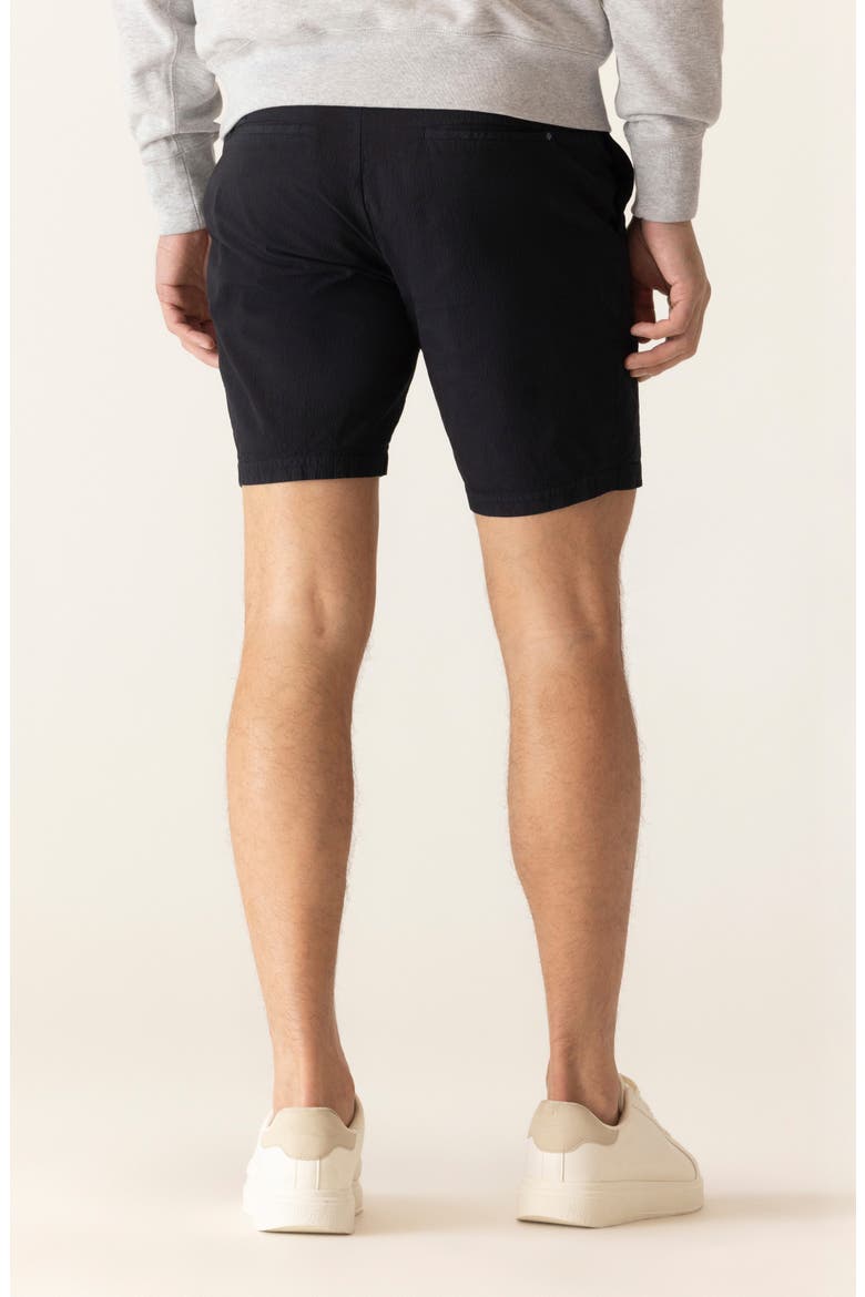Galaxy 8.5-Inch Bermuda Flat Front Stretch Twill Shorts, Alternate, color, BLACK
