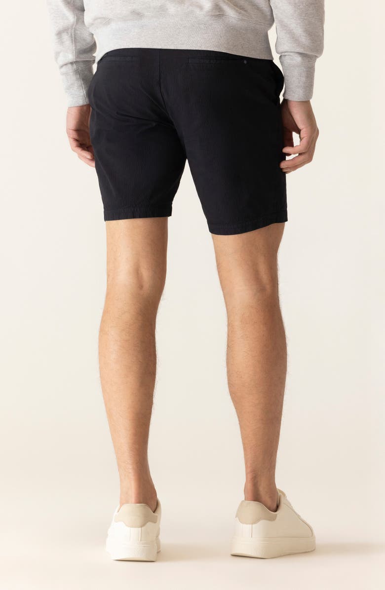 DEKE Galaxy 8.5-Inch Bermuda Flat Front Stretch Twill Shorts, Alternate, color, Black