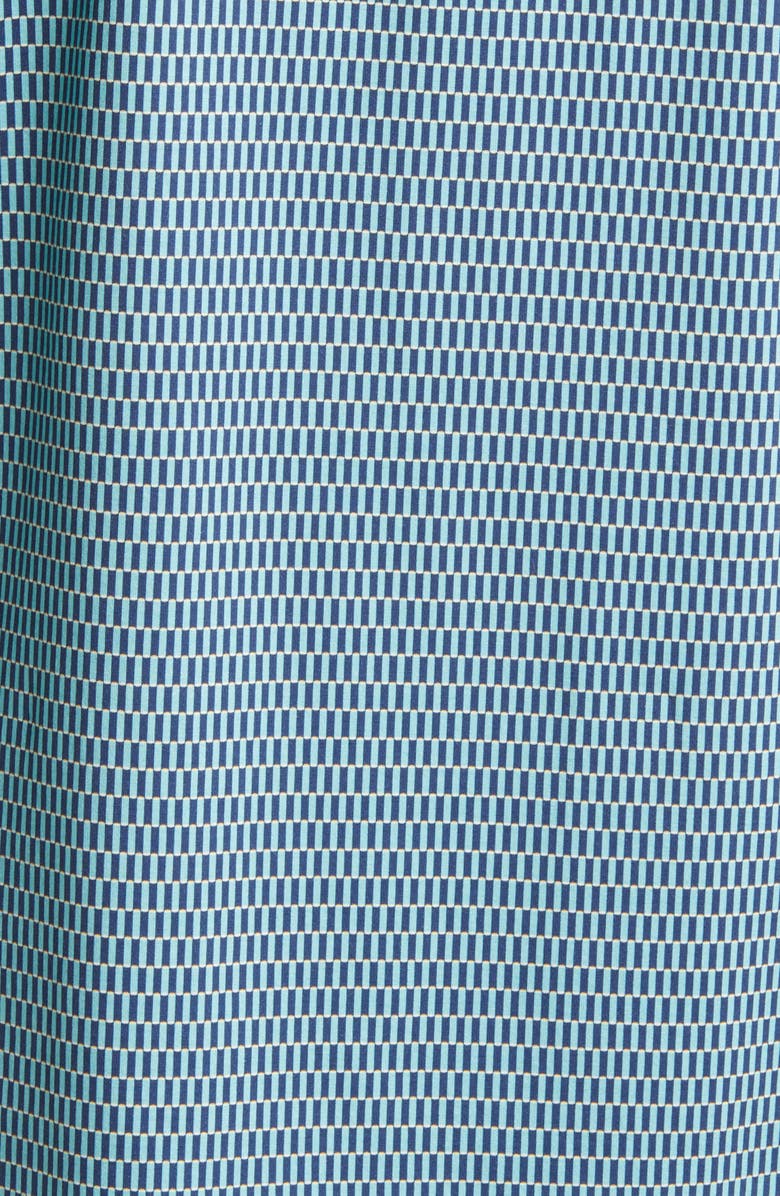 Bugatchi OoohCotton<sup>®</sup> Print Stretch Short Sleeve Button-Up Shirt, Alternate, color, 