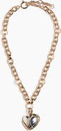 H&M Two-tone Pendant Necklace