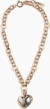 H&M Two-tone Pendant Necklace