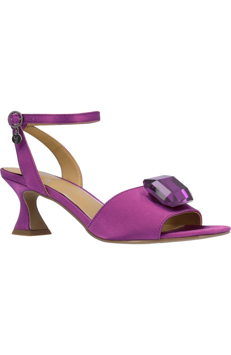 J. Reneé Nickee Ankle Strap Sandal, Main, color, Purple
