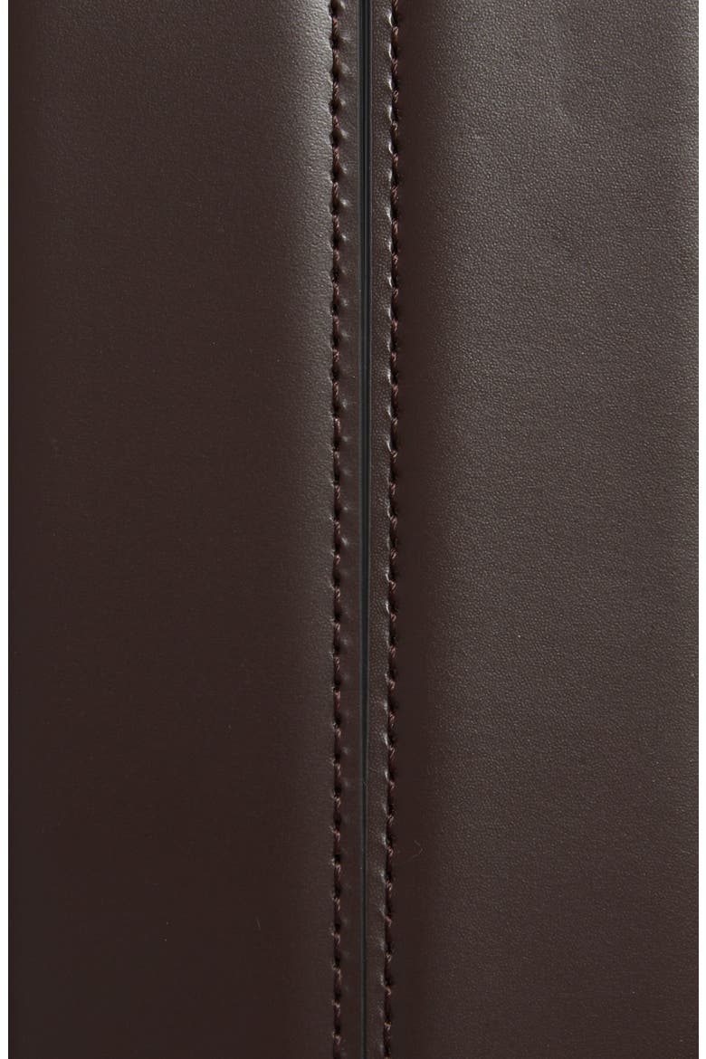 Gancio Reversible Leather Belt, Alternate, color, MORO NERO