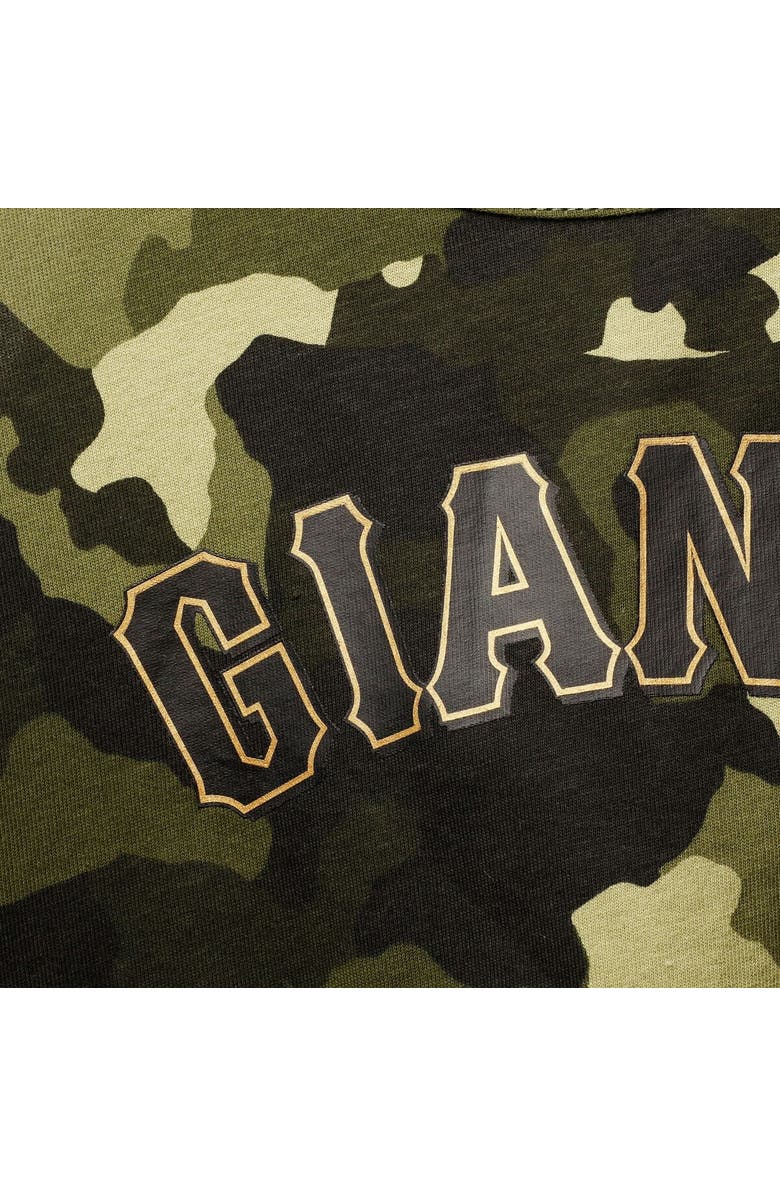 New Era Women's New Era Green San Francisco Giants 2022 MLB Armed Forces Day Camo Racerback Tank Top, Alternate, color, 