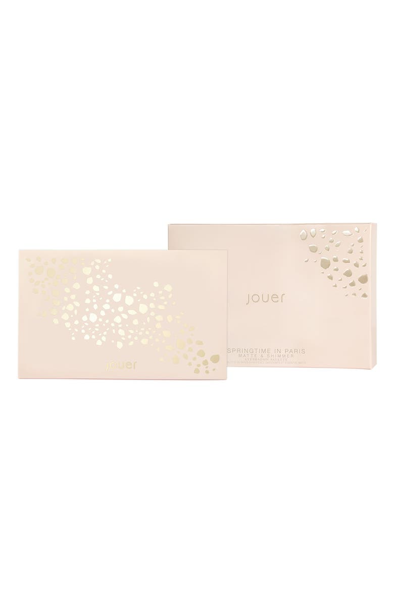 Jouer Springtime in Paris Matte & Shimmer Eyeshadow Palette, Alternate, color,