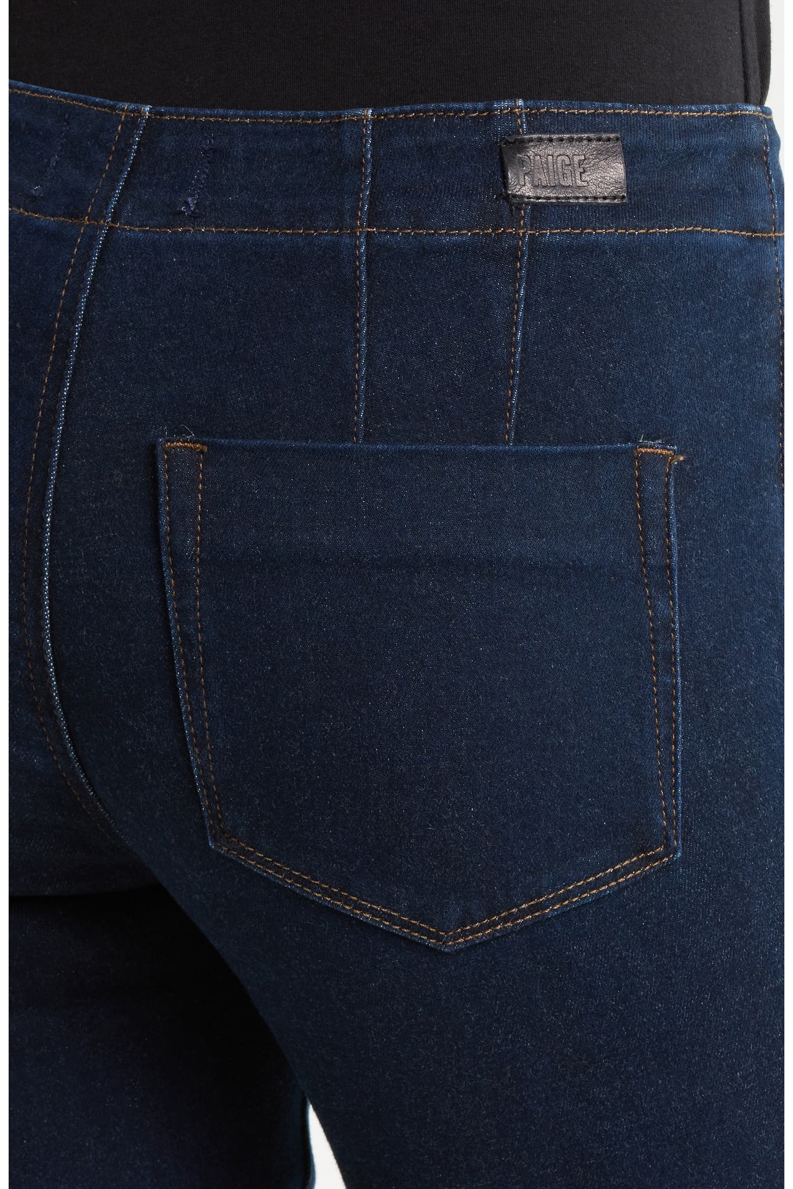 Manhayyan High Rise PAIGE Manhattan High Waist Bootcut Jeans (Women) | Nordstrom