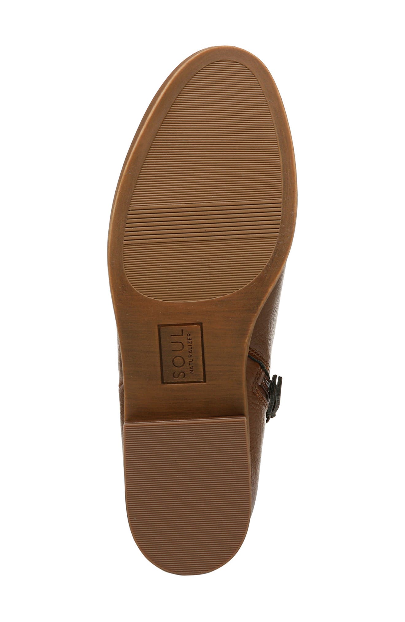 SOUL NATURALIZER Respect Bootie, Alternate, color, Cinnamon Faux Leather