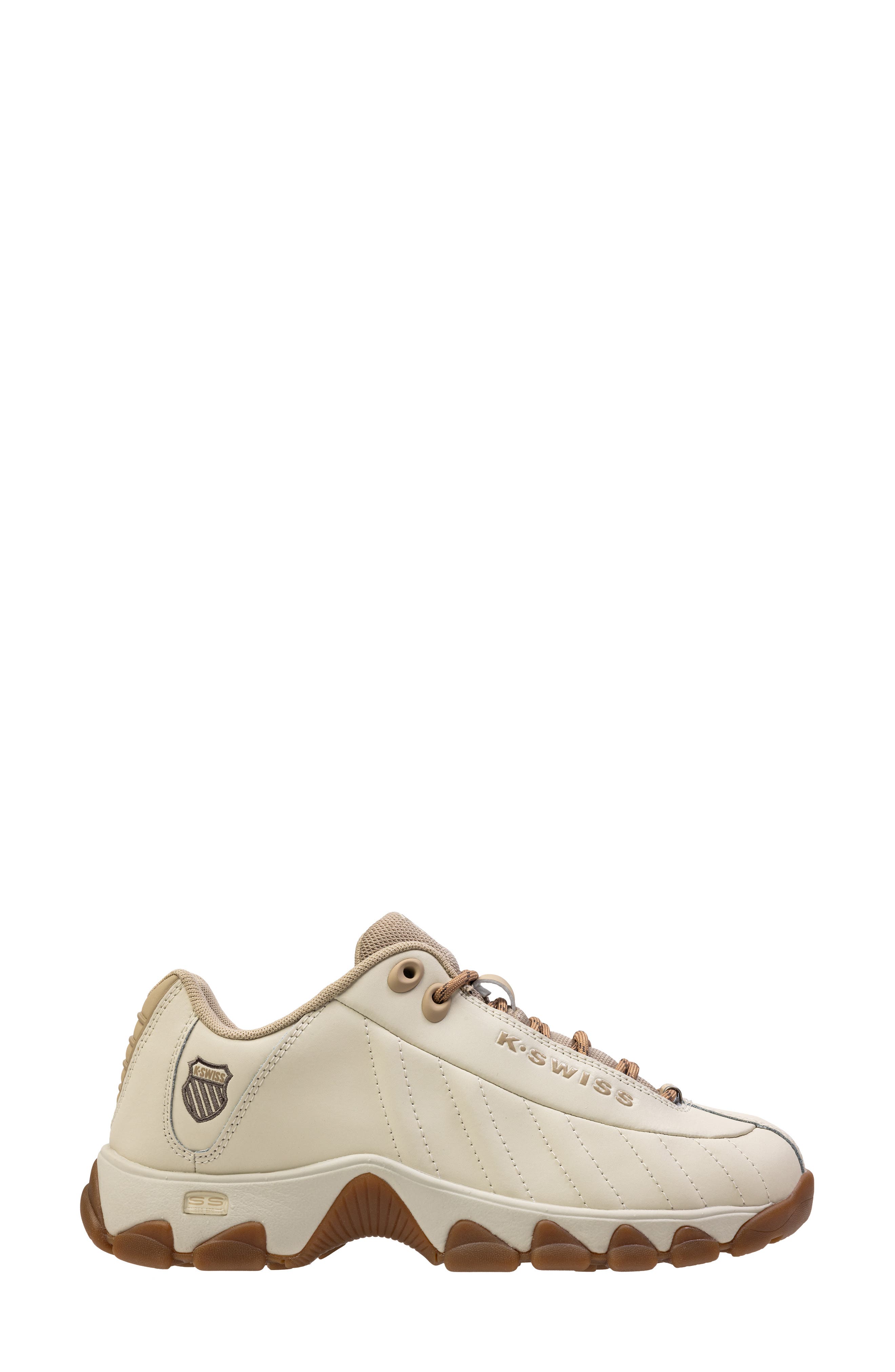K-Swiss ST329 CMF Sneaker, Alternate, color, Bone Wht/ Safari/ Gum