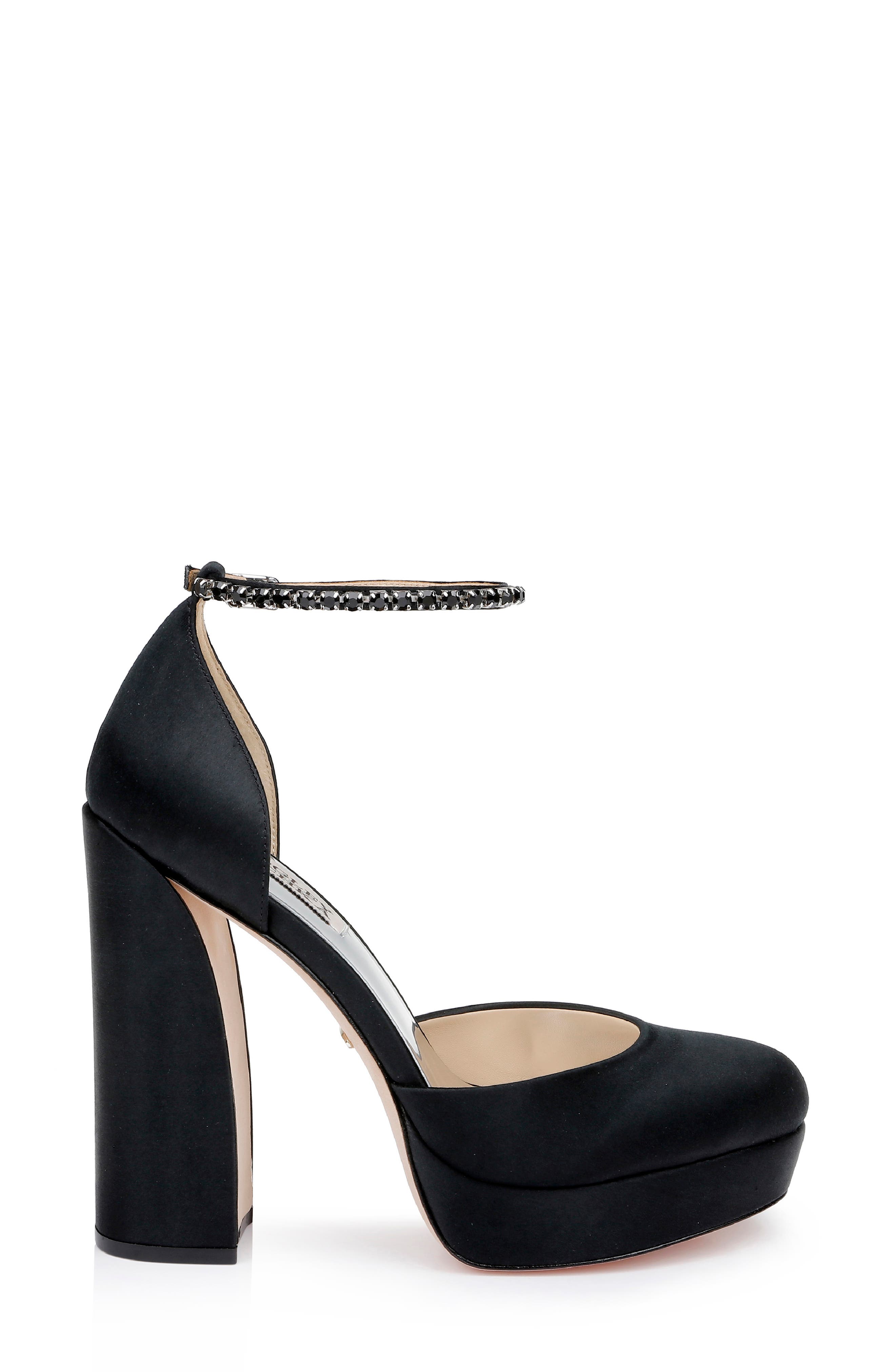 Badgley Mischka Collection Felixa Ankle Strap Platform Sandal, Alternate, color, 