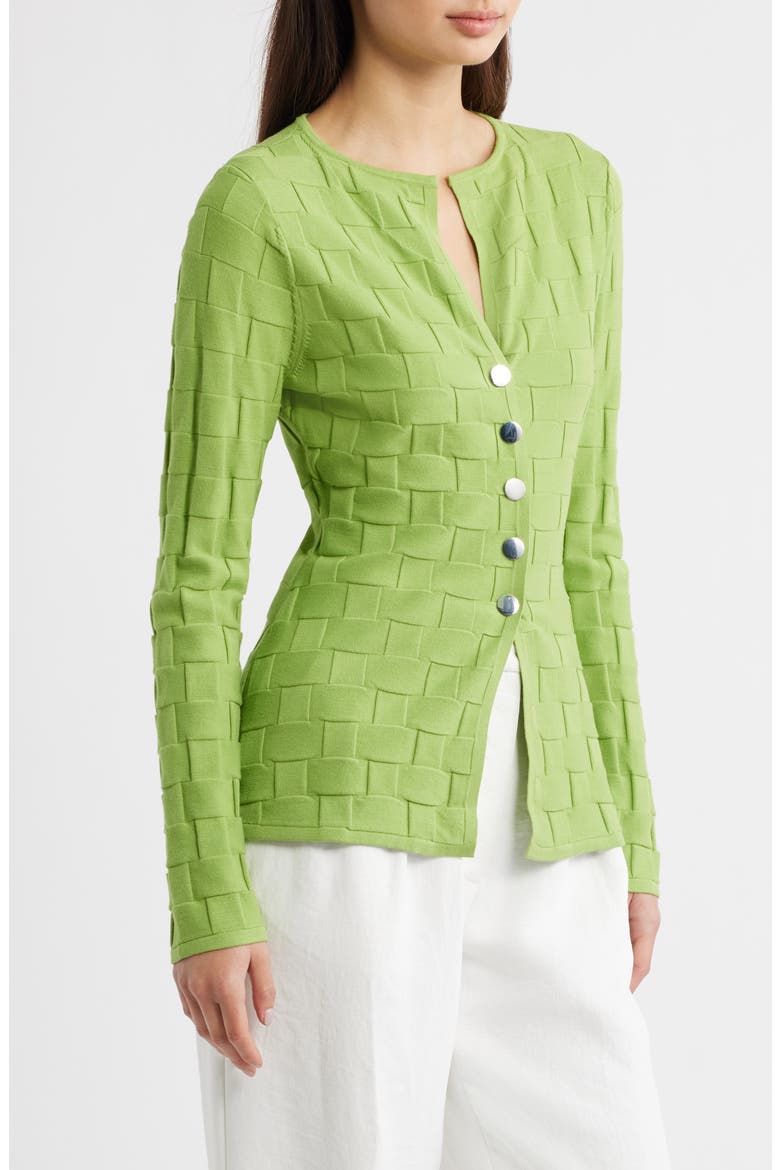 Olsen Knit Shirt, Alternate, color, APPLE GREEN