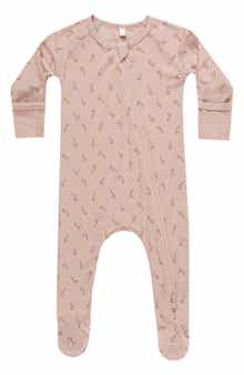 QUINCY MAE Print Footie