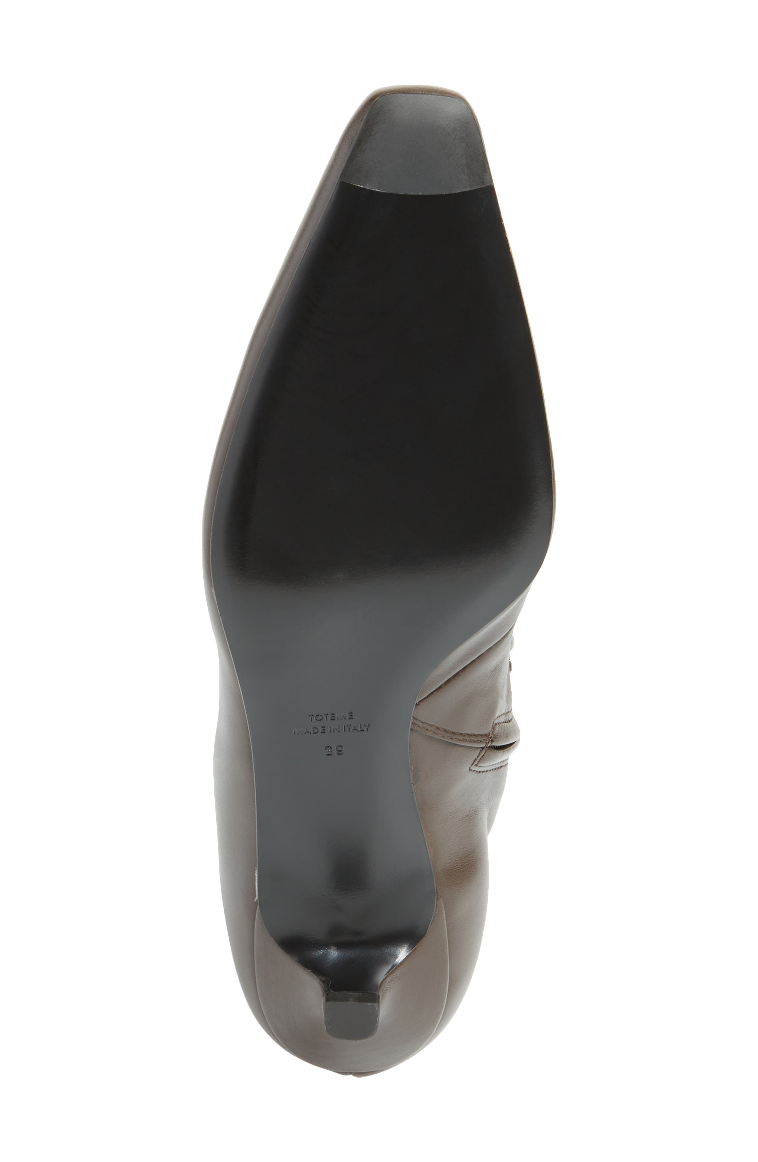 TOTEME The Slim Kitten Heel Knee High Boot, Alternate, color, 