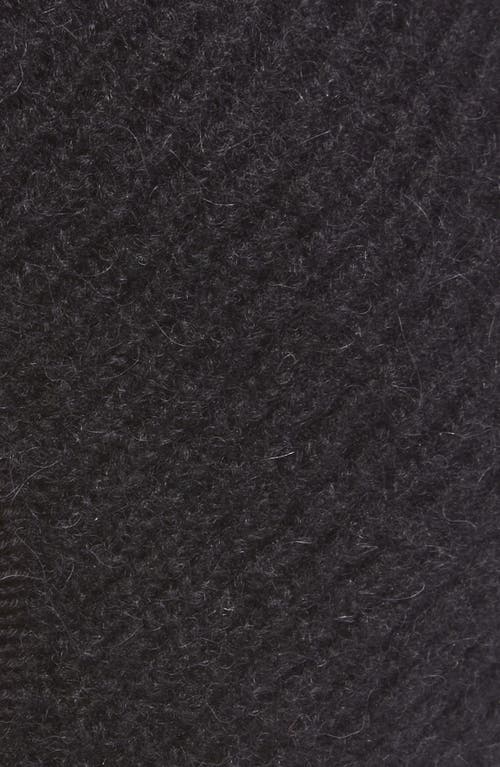 Jacquemus La Capuche Grosgrain Alpaca & Wool Blend Hood In Black