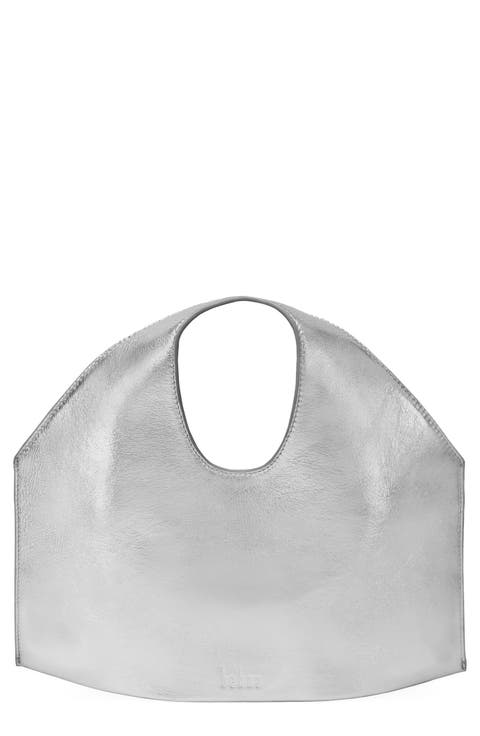 Le Sac Metallic Leather Bag