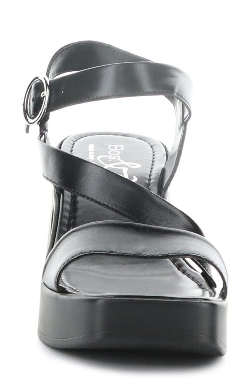Bos. & Co. Veda Ankle Strap Platform Sandal