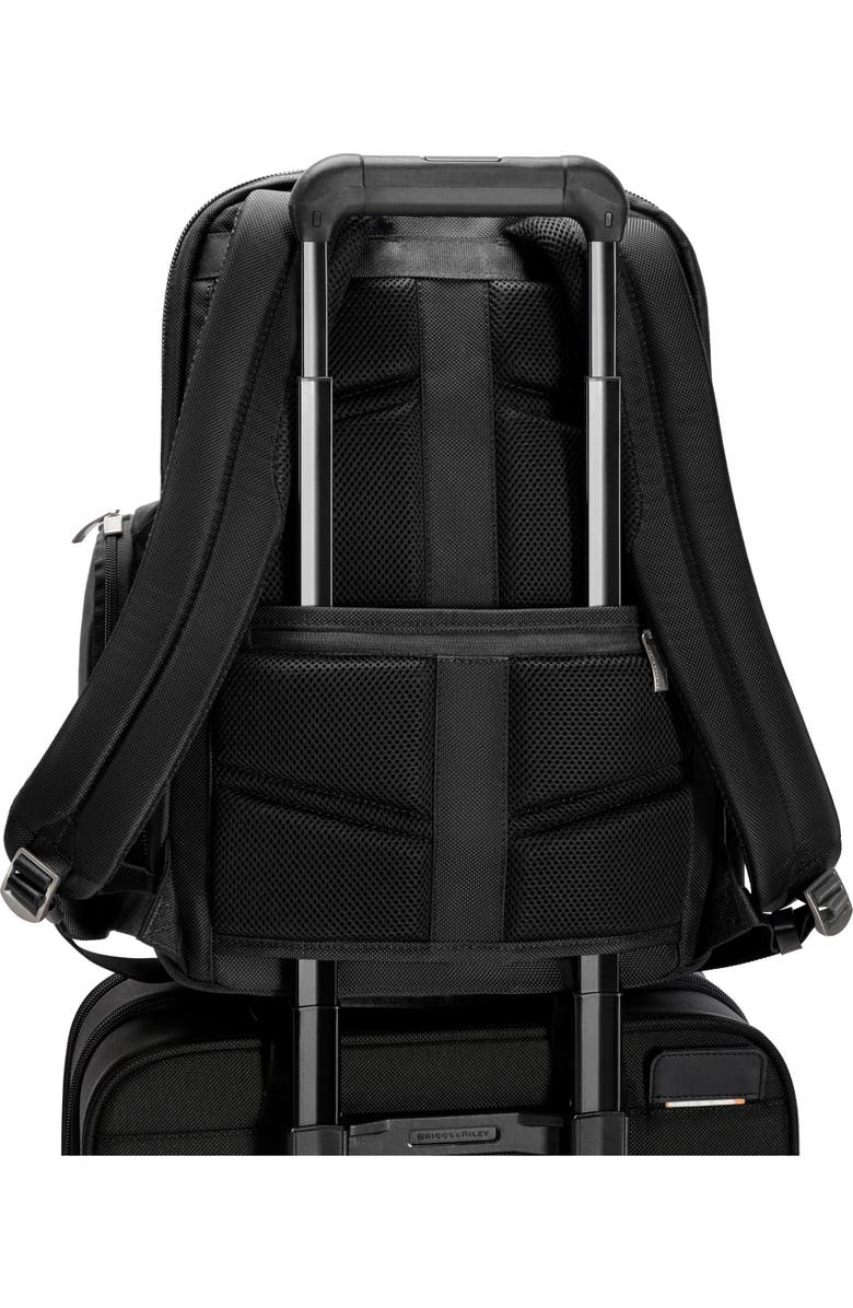 Briggs & Riley @Work Medium Widemouth Backpack, Alternate, color, Black