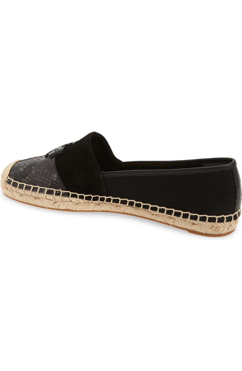 Tory Burch Logo Patchwork Espadrille, Alternate, color,