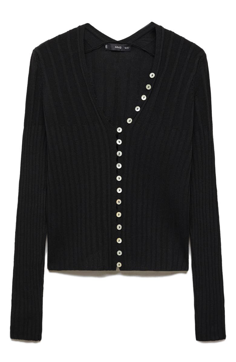 MANGO Rib Cardigan, Alternate, color, 