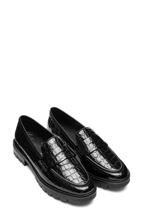 Crescent Lug Penny Loafer (Women)