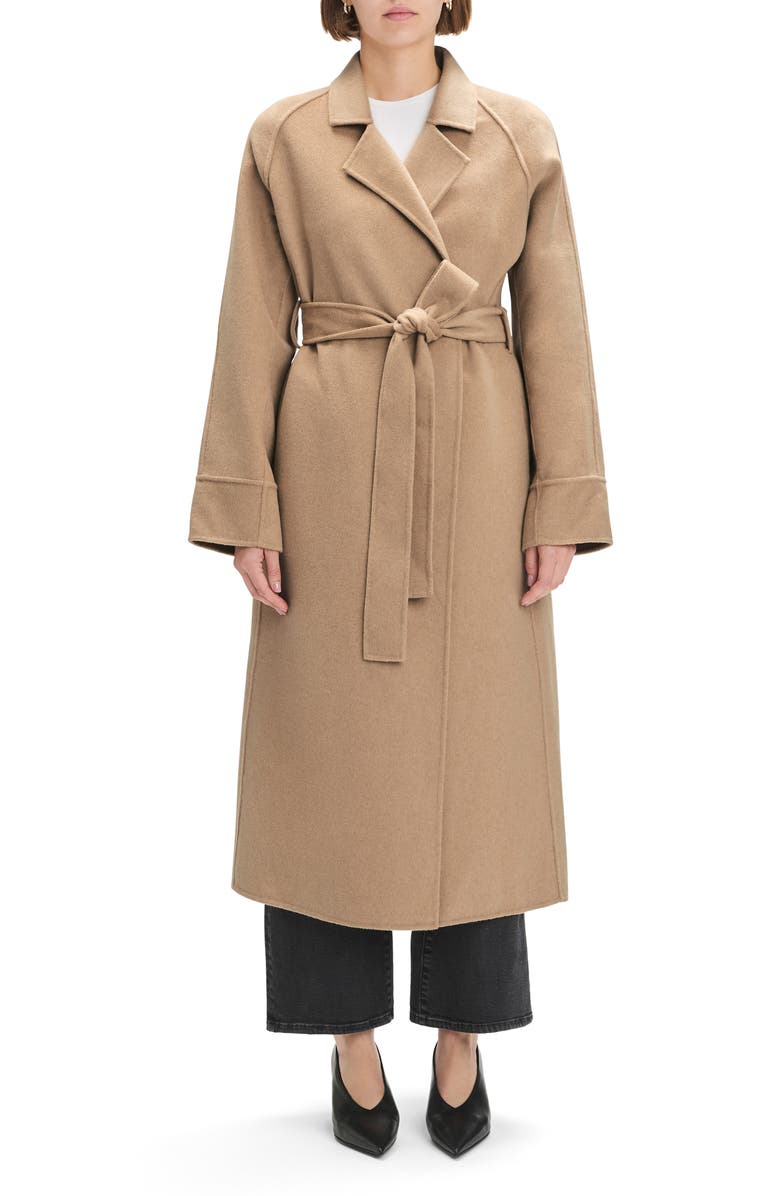 Favorite Daughter The Paola Wool Blend Coat, Main, color, Camel