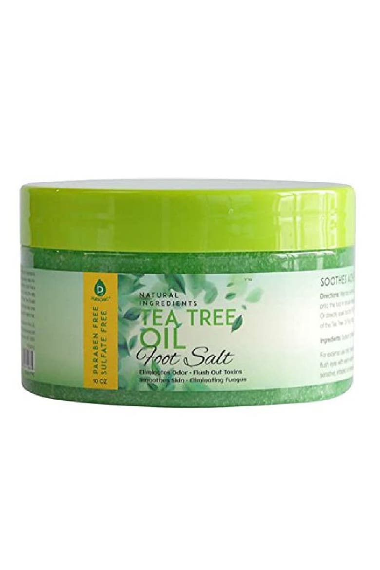 Foot Care Bundle Tea Tree Oil Foot Salt & Pedi Perfect Foot File, Alternate, color, Green