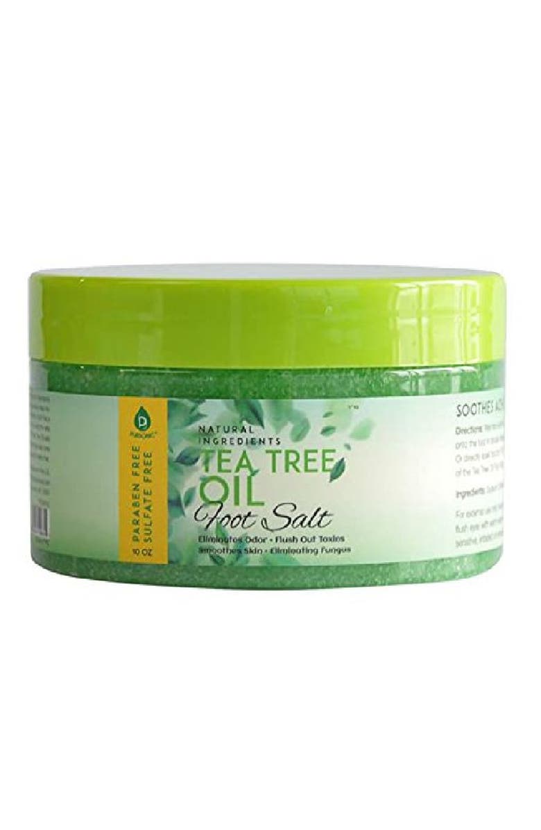 PURSONIC Foot Care Bundle Tea Tree Oil Foot Salt & Pedi Perfect Foot File, Alternate, color, Green