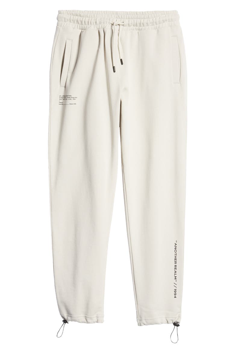 Print Bungee Joggers, Alternate, color, IVORY