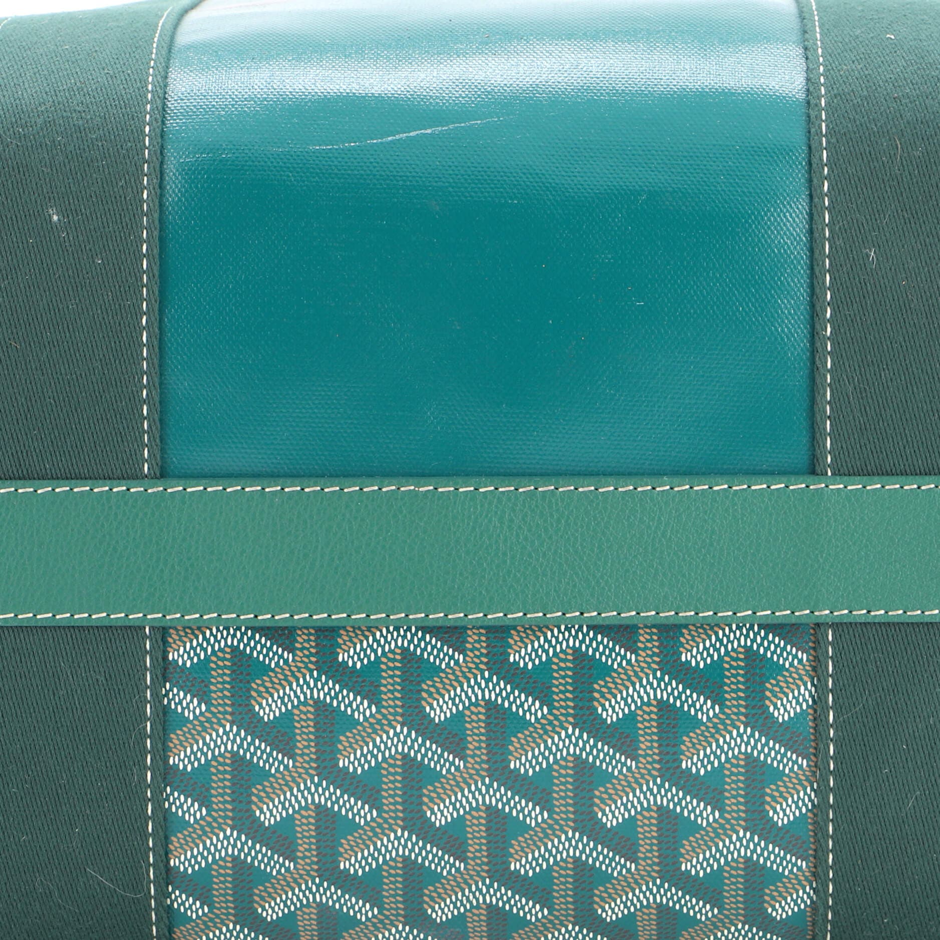 Villette Tote Printed Coated Canvas MM, Alternate, color, Green