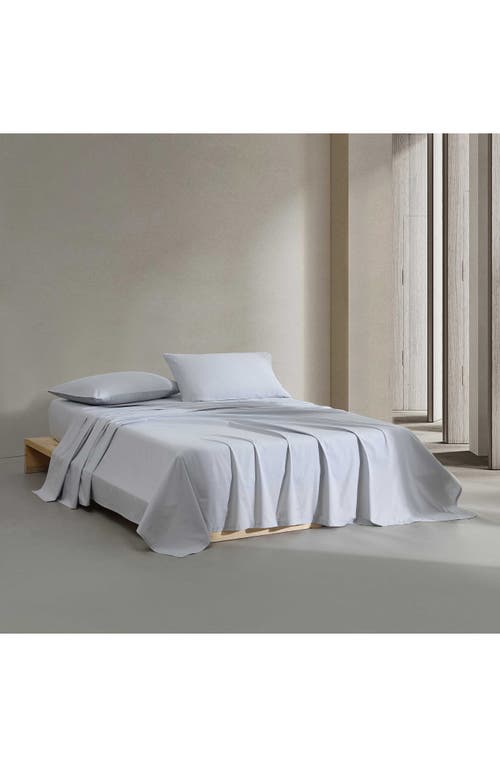 Calvin Klein 200 Thread Count Cotton Percale Sheet Set In Blue