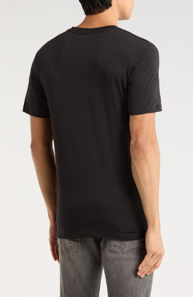 Goodie Two Sleeves Flower Skeleton Graphic T-Shirt, Alternate, color, Black