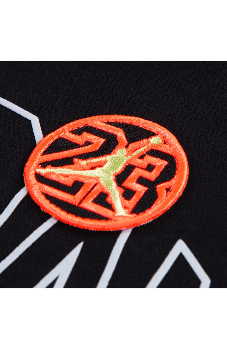 Jordan Kids' MJ Dynasty Pullover Hoodie, Alternate, color, Black