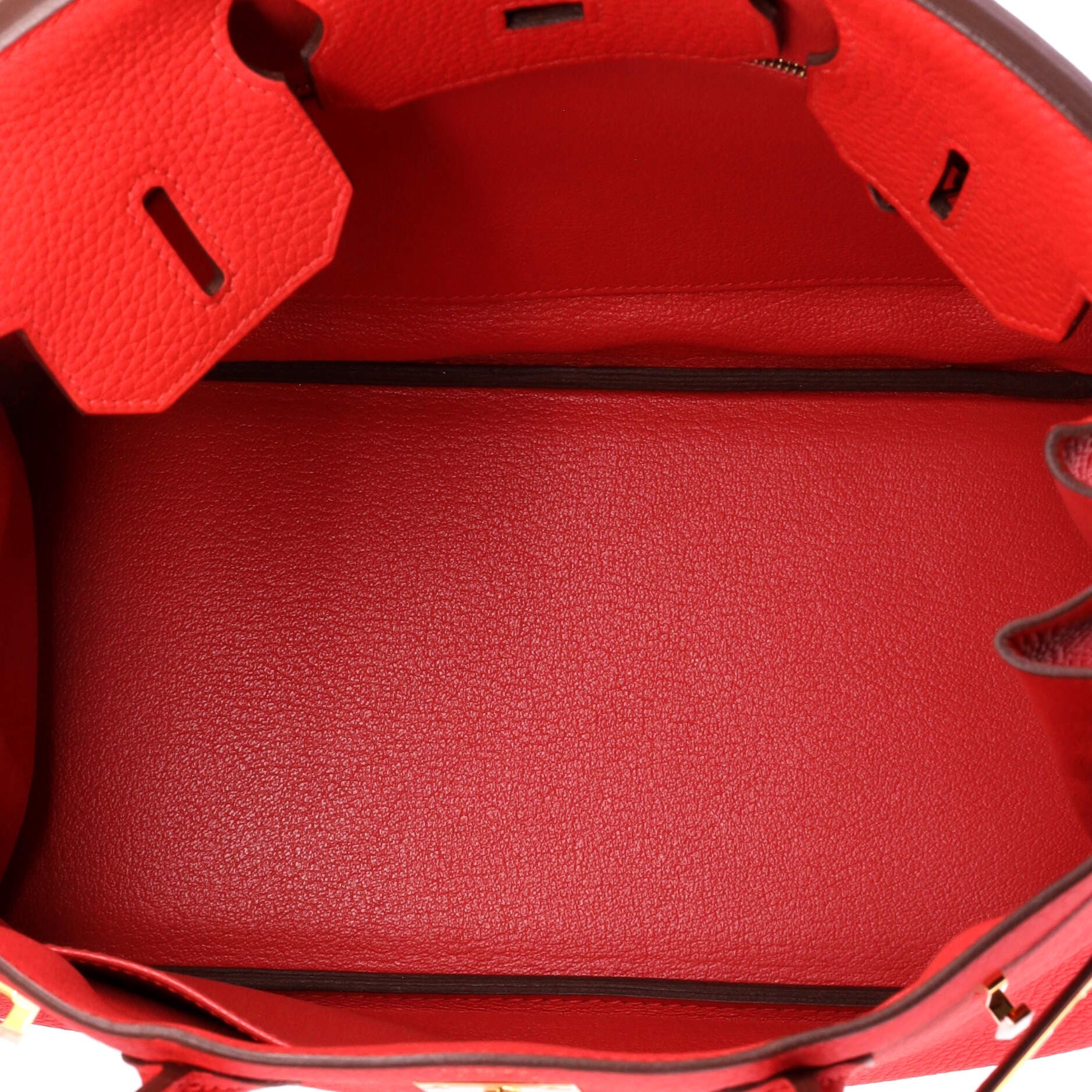 Birkin Handbag Red Clemence with Gold Hardware 30, Alternate, color, Rouge Tomate