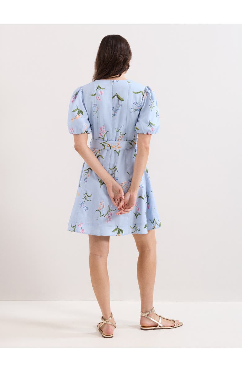Phase Eight Velma Floral Mini Dress, Alternate, color, Blue