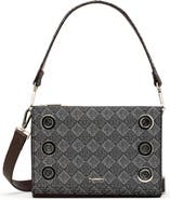 HAMMITT Small Montana Jacquard
Leather Clutch