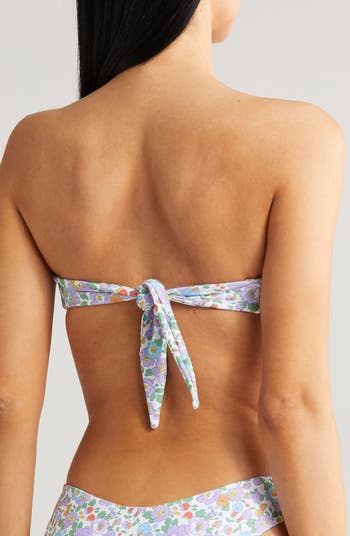 x Liberty London Tori Bandeau Bikini Top