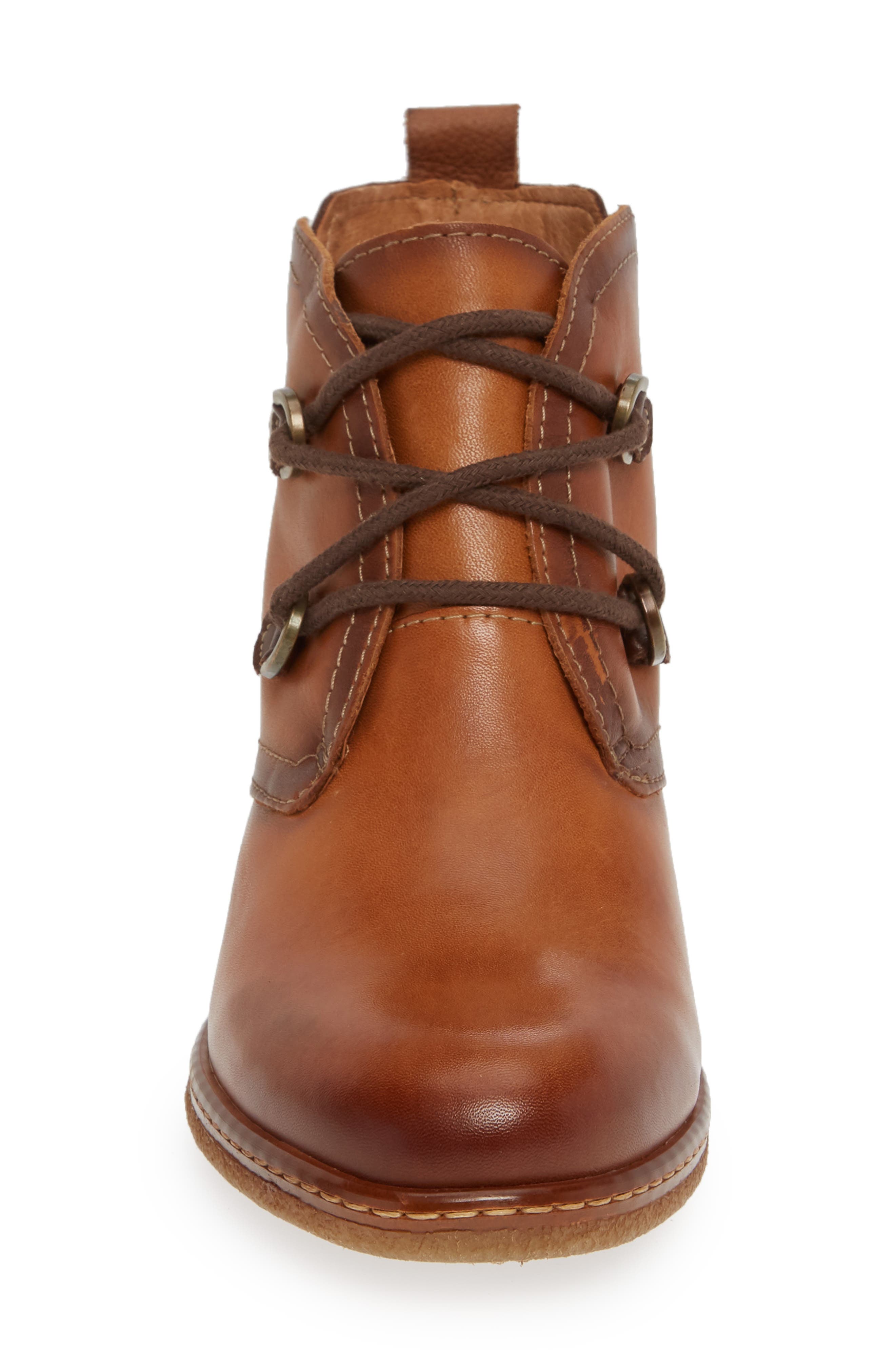 Zaragoza Bootie, Alternate, color, BRANDY LEATHER