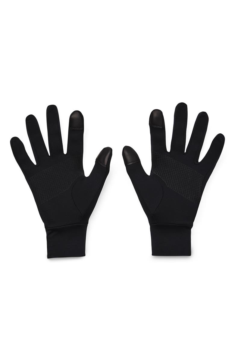 Under Armour Storm Liner Gloves, Alternate, color, Black / / Jet Gray